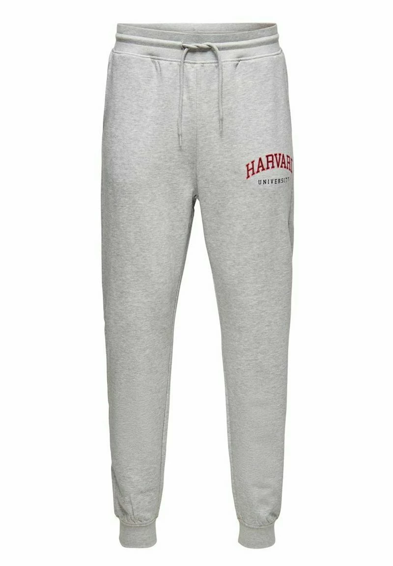 Only & Sons Herren HARVARD - Jogginghose - Light Grey Melange 5 Only & Sons Herren HARVARD - Jogginghose - Light Grey Melange – Bild 5