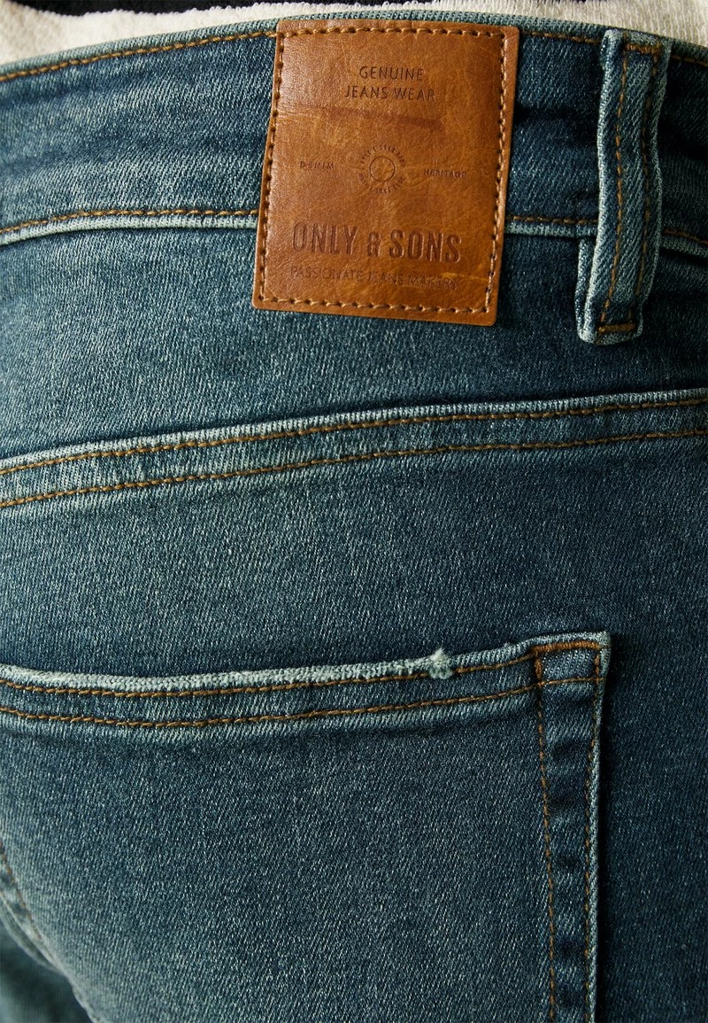 Only & Sons Herren ONSLOOM LIFE - Jeans Slim Fit - Blue Denim 5 Only & Sons Herren ONSLOOM LIFE - Jeans Slim Fit - Blue Denim – Bild 5