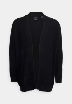 Only & Sons Herren ONSCAL SLUB CARDIGAN - Strickjacke - Black