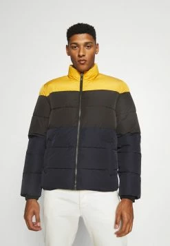 Only & Sons Herren ONSMELVIN LIFE QUILTED JACKET - Winterjacke - Harvest Gold/phantom/dark Navy