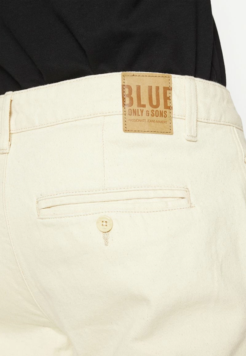 Only & Sons Herren ONSAVI BEAM - Chino - Ecru 7 Only & Sons Herren ONSAVI BEAM - Chino - Ecru – Bild 7