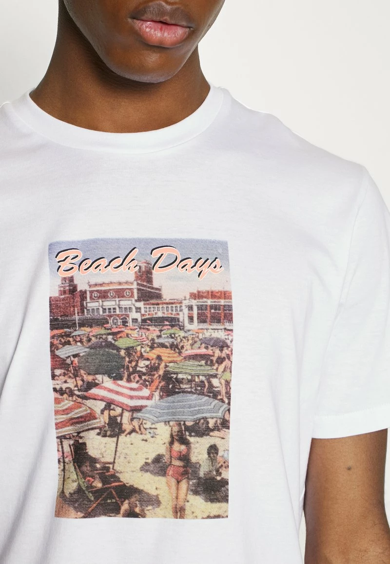 Only & Sons Herren ONSIB REG TEE - T-Shirt Print - Bright White 6 Only & Sons Herren ONSIB REG TEE - T-Shirt Print - Bright White – Bild 6