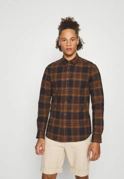 Only & Sons Herren ONSMAI LIFE STRETCH CHECK SHIRT - Hemd - Dark Navy