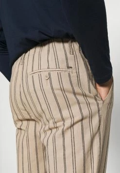 Only & Sons Herren ONSLEOLIFE STRIPE MIX CROP - Stoffhose - Chinchilla -Only & Sons Geschäft 20ceda45b7784bdba97ee3030310f7ef