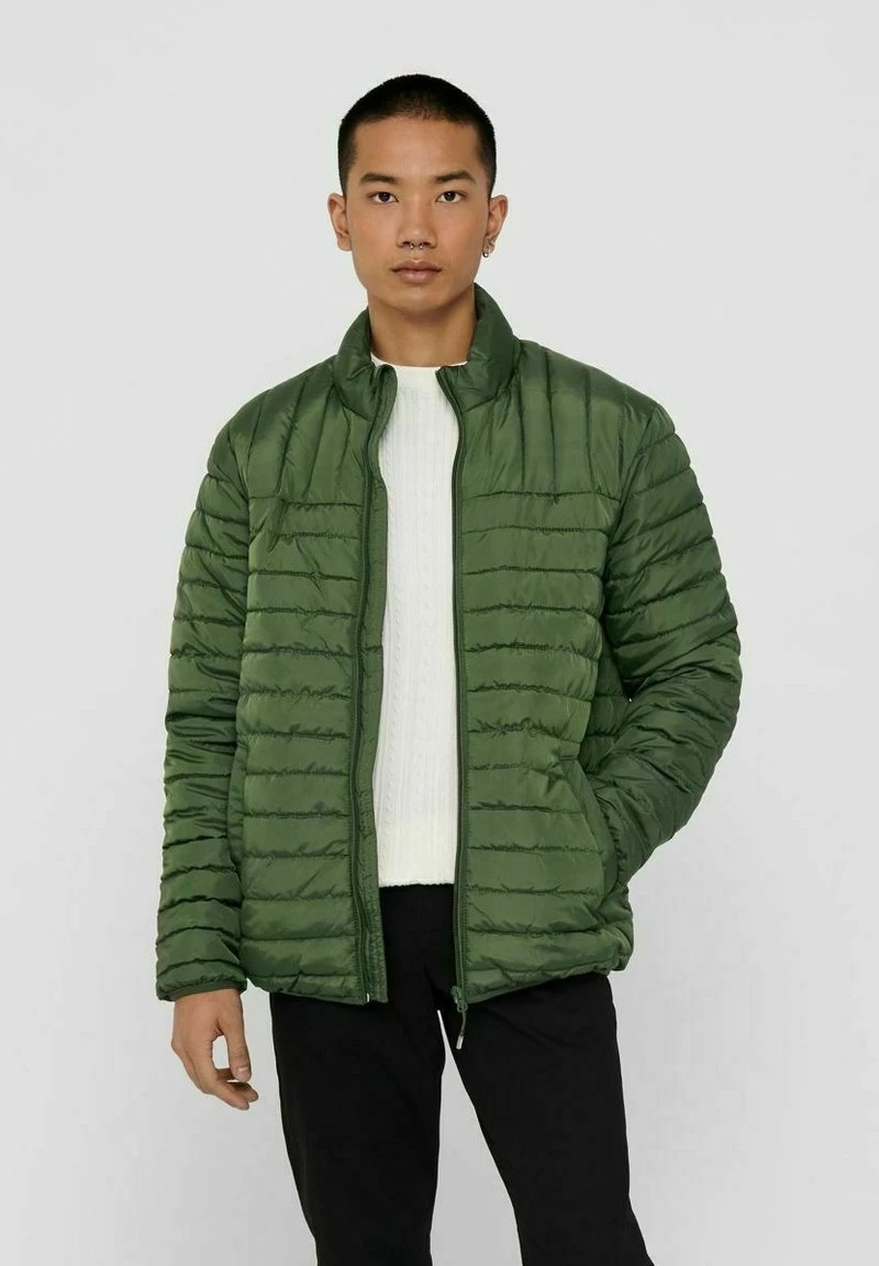 Only & Sons ONSPAUL HIGHNECK JACKET - Übergangsjacke - Olive Night | Herren 1 Only & Sons ONSPAUL HIGHNECK JACKET - Übergangsjacke - Olive Night | Herren