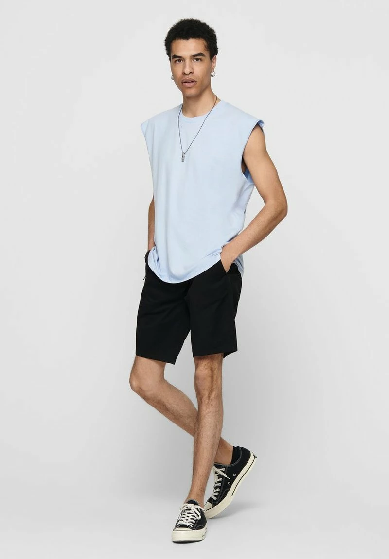 Only & Sons Herren Shorts - Black 2 Only & Sons Herren Shorts - Black – Bild 2