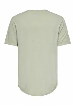 Only & Sons Herren T-Shirt Basic - Pussywillow Gray -Only & Sons Geschäft 23aecedfecec4c7fa011d3a8109779d1