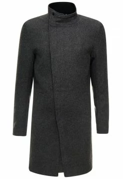 Only & Sons Herren ONSOSCAR COAT - Klassischer Mantel - Dark Grey Melange -Only & Sons Geschäft 23d1e8d87c67455bb6da2d662d2def77