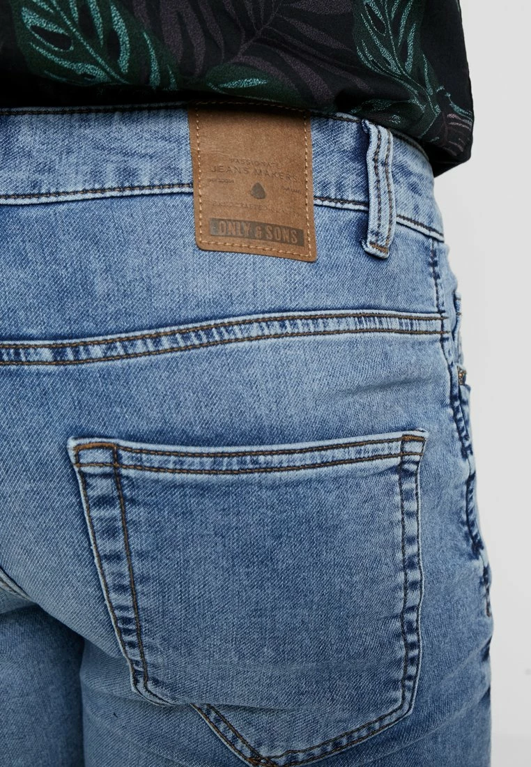 Only & Sons Herren ONSPLY - Shorts - Blue Denim 6 Only & Sons Herren ONSPLY - Shorts - Blue Denim – Bild 6