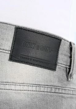Only & Sons Herren ONSLOOM - Jeans Slim Fit - Grey Denim -Only & Sons Geschäft 2607d453df3f4a5c87cd659474e15992