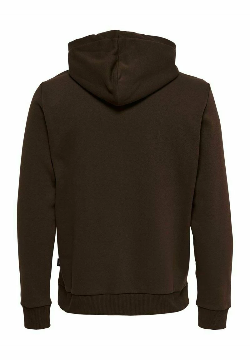 Only & Sons Herren Kapuzenpullover - Chicory Coffee 2 Only & Sons Herren Kapuzenpullover - Chicory Coffee – Bild 2