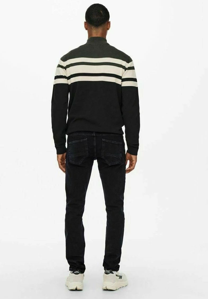 Only & Sons Herren SLIM FIT - Jeans Slim Fit - Blue Denim 3 Only & Sons Herren SLIM FIT - Jeans Slim Fit - Blue Denim – Bild 3