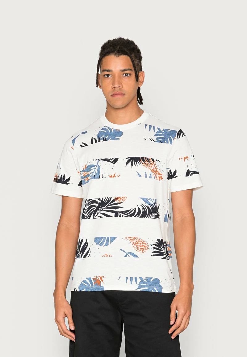 Only & Sons Herren ONSMELODI TEE - T-Shirt Print - Star White 1 Only & Sons Herren ONSMELODI TEE - T-Shirt Print - Star White