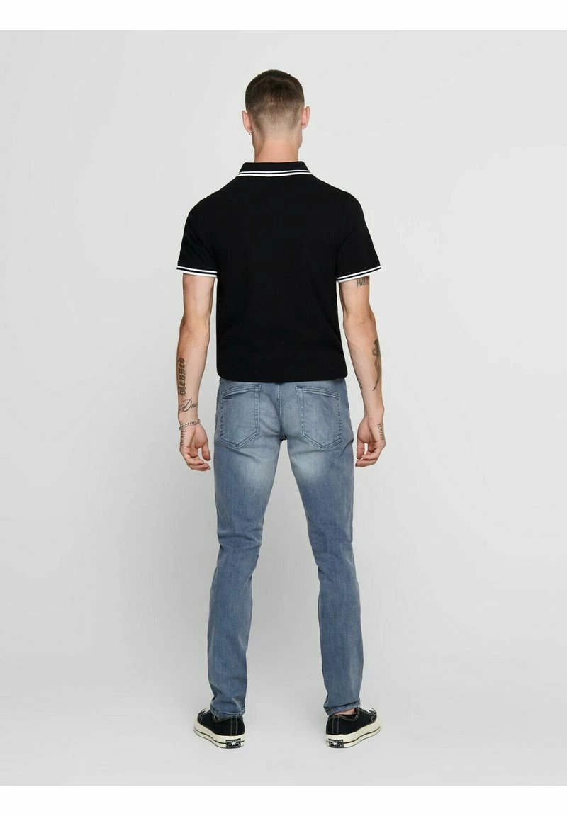 Only & Sons Herren Jeans Slim Fit - Blau 3 Only & Sons Herren Jeans Slim Fit - Blau – Bild 3