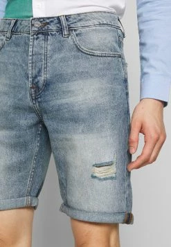 Only & Sons Herren ONSAVI LOOSE - Jeans Shorts - Blue Denim -Only & Sons Geschäft 27f3fee6e26f459584aceee1bae6cf35