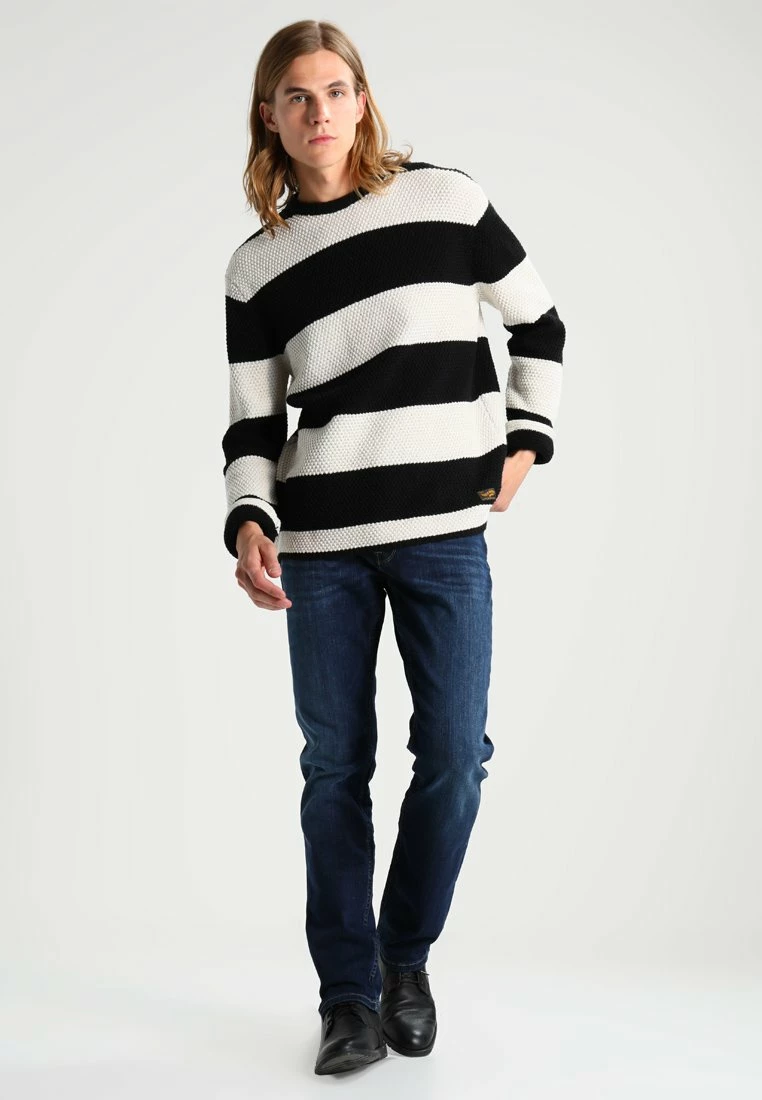 Only & Sons Herren ONSWEAVE - Jeans Slim Fit - Dark Blue Denim 2 Only & Sons Herren ONSWEAVE - Jeans Slim Fit - Dark Blue Denim – Bild 2