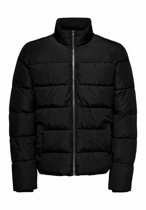 Only & Sons ONSMELVIN LIFE QUILTED JACKET - Winterjacke - Black | Herren -Only & Sons Geschäft 288df24902524a2c9f1c11506a377f8a