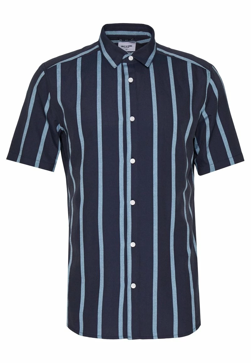 Only & Sons Herren ONSTRAVIS LIFE STRIPED - Hemd - Dark Navy 5 Only & Sons Herren ONSTRAVIS LIFE STRIPED - Hemd - Dark Navy – Bild 5