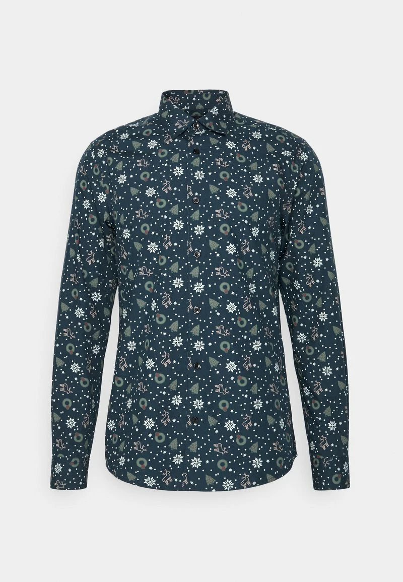 Only & Sons Herren ONSXMAS MADO - Hemd - Dress Blues 7 Only & Sons Herren ONSXMAS MADO - Hemd - Dress Blues – Bild 7