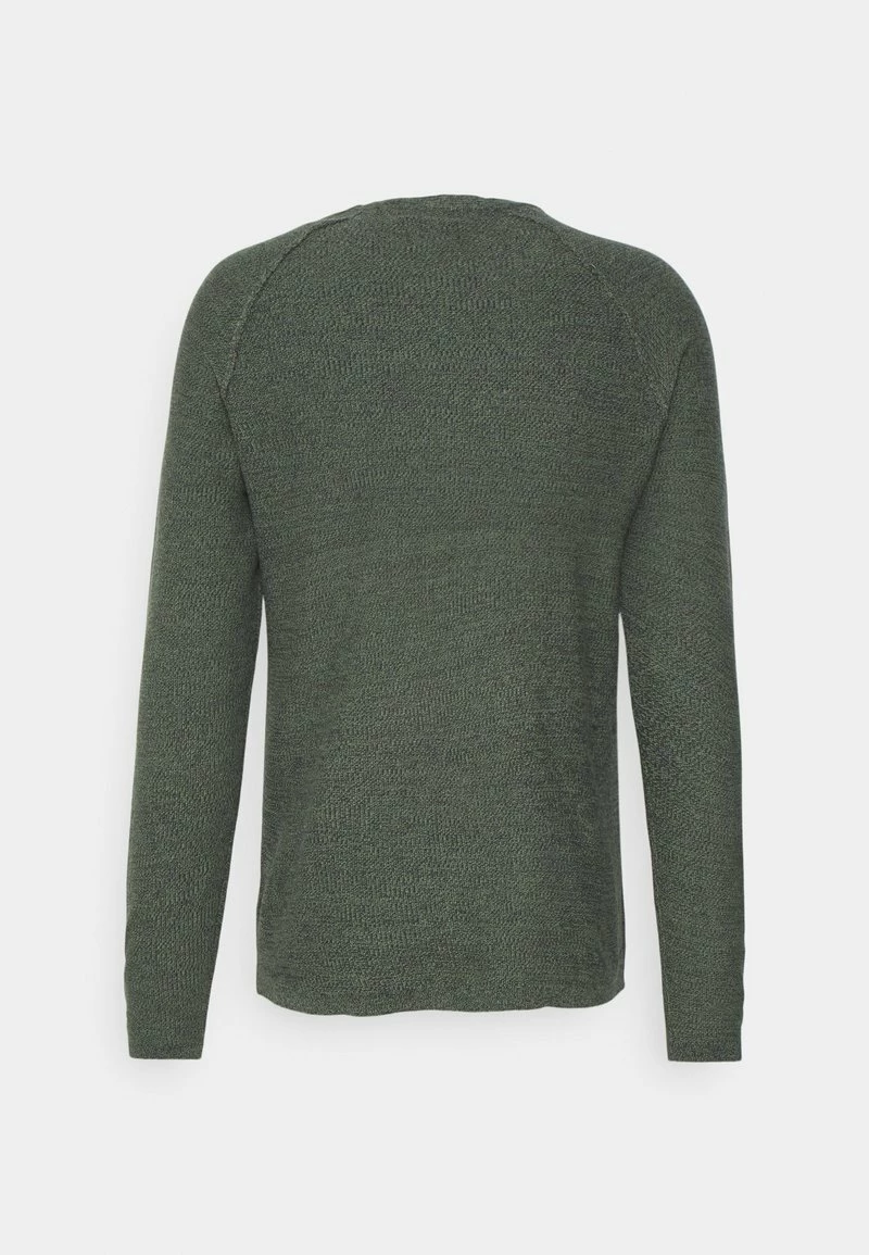 Only & Sons ONSPAVIS STRUC RAGLAN CREW - Strickpullover - Hedge Green | Herren 2 Only & Sons ONSPAVIS STRUC RAGLAN CREW - Strickpullover - Hedge Green | Herren – Bild 2