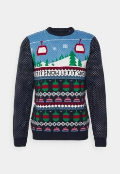 Only & Sons Herren CREW JAQUARD - Strickpullover - Larkspur -Only & Sons Geschäft 29a53d857888460bb4c41989727f90e7