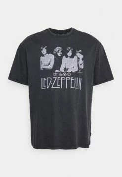 Only & Sons Herren ONSLEDZEPPELIN TEE - T-Shirt Print - Black