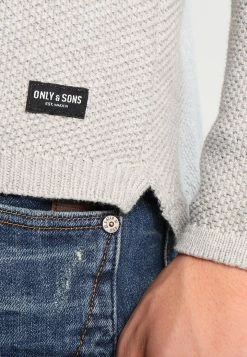 Only & Sons ONSDAN STRUCTURE CREW NECK - Strickpullover - Light Grey Melange | Herren 10 Only & Sons ONSDAN STRUCTURE CREW NECK - Strickpullover - Light Grey Melange | Herren -Only & Sons Geschäft 2a3a066e551a4c449aa37a0d154032db