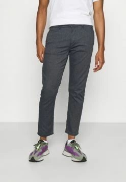 Only & Sons Herren ONSPETE LIFE SLIM STRUCTURE - Stoffhose - Dark Navy