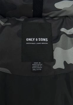 Only & Sons Herren ONSMELVIN QUILTED JACKET - Winterjacke - Phantom/black -Only & Sons Geschäft 2cd3657ac5dc4a4bae5ea733eb9efe7a