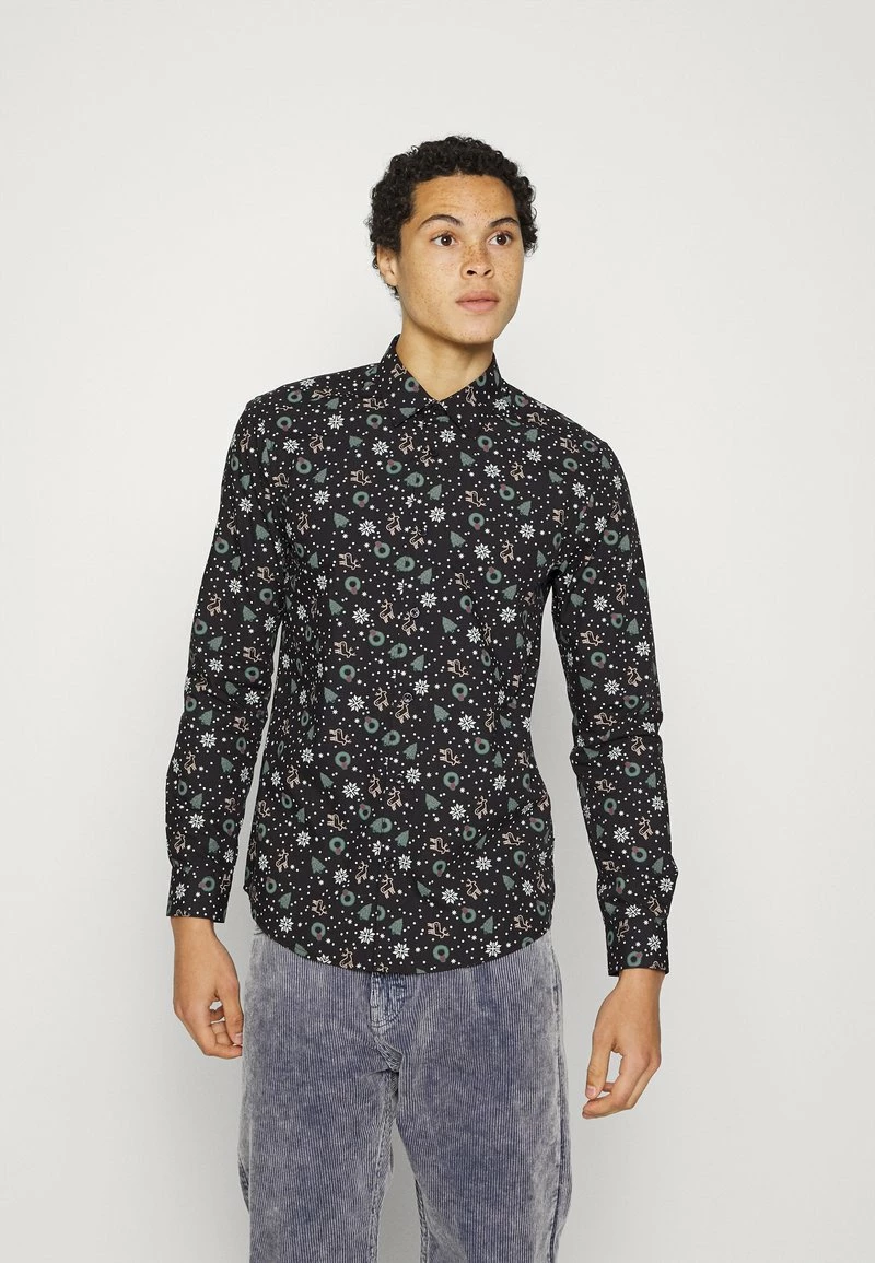 Only & Sons Herren ONSXMAS MADO - Hemd - Black 1 Only & Sons Herren ONSXMAS MADO - Hemd - Black