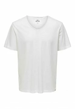 Only & Sons Herren T-Shirt Basic - Bright White
