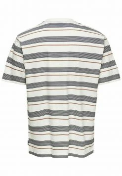 Only & Sons Herren RELAXED FIT - T-Shirt Print - Star White -Only & Sons Geschäft 2e201a4c0b3449f298410dddf3db4d8f