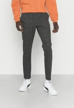 Only & Sons Herren ONSMARK NEW CHECK PANT - Chino - Black