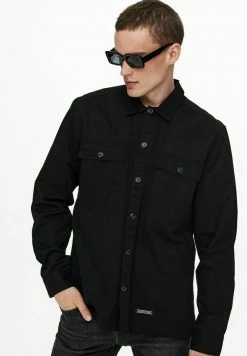 Only & Sons Herren Hemd - Black -Only & Sons Geschäft 2fffb2cd80d24481a52110c847e67d6a