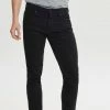 Only & Sons Herren LOOM - Jeans Slim Fit - Black Denim