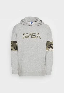 Only & Sons Unisex ONSNASA HOODIE - Sweatshirt - Light Grey Melange -Only & Sons Geschäft 302d6596e77b47f980895757db0d1649