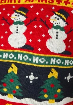 Only & Sons ONSX-MAS MULTI JAQUARD - Strickpullover - Pompeian Red | Herren -Only & Sons Geschäft 304a4003a579447b98653de674b375e8