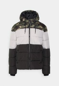 Only & Sons Herren ONSMELVIN QUILTED HOOD JACKET - Winterjacke - Olive Night/vapor Blue/phantom -Only & Sons Geschäft 3058f6d391a64e358a0a74b389aabae8