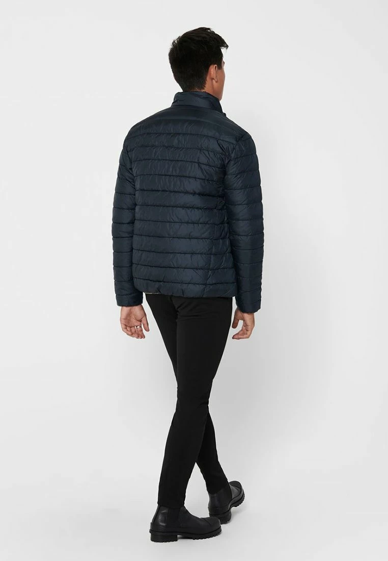Only & Sons Herren Winterjacke - Dark Navy 3 Only & Sons Herren Winterjacke - Dark Navy – Bild 3