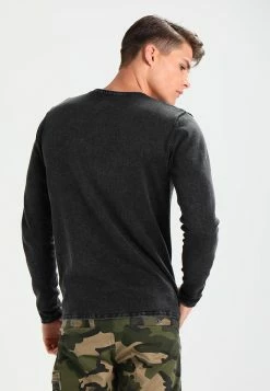 Only & Sons Herren ONSGARSON WASH CREW NECK - Strickpullover - Black -Only & Sons Geschäft 31af0c1f02644057ab2fa3f4b6066bc5