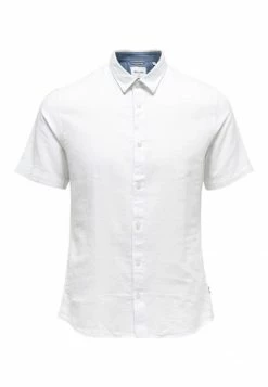 Only & Sons Herren ONSCAIDEN SHIRT PLUS - Hemd - White