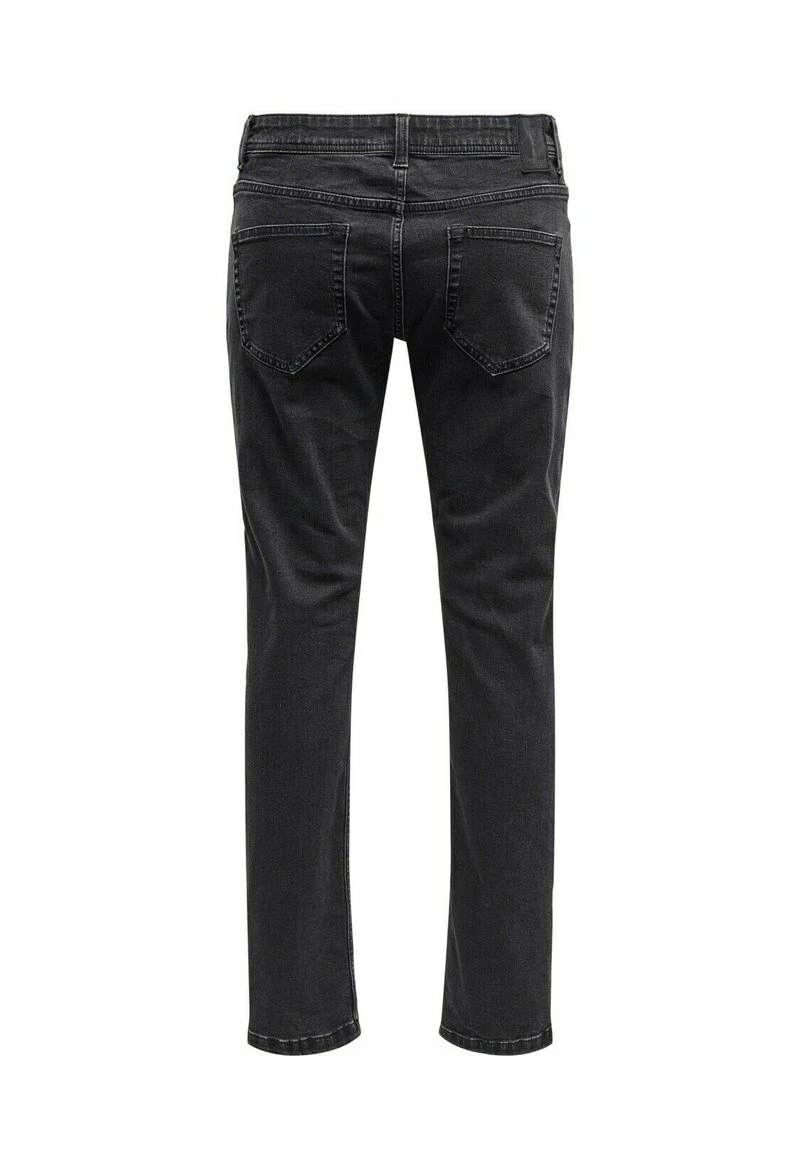 Only & Sons Herren REGULAR FIT STRAIGHT STRETCH ONSWEFT - Jeans Slim Fit - Schwarz 4 Only & Sons Herren REGULAR FIT STRAIGHT STRETCH ONSWEFT - Jeans Slim Fit - Schwarz – Bild 4