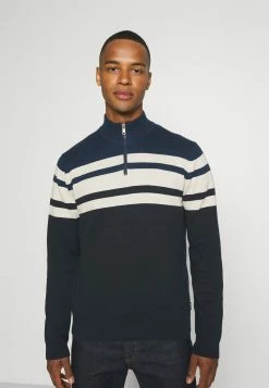 Only & Sons Herren ONSNISTOPH LIFE ZIP - Strickpullover - Dark Navy