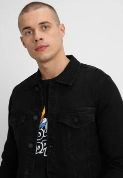 Only & Sons Herren ONSCOIN - Jeansjacke - Black Denim -Only & Sons Geschäft 3961496e01314b61a3df951b920a5c07