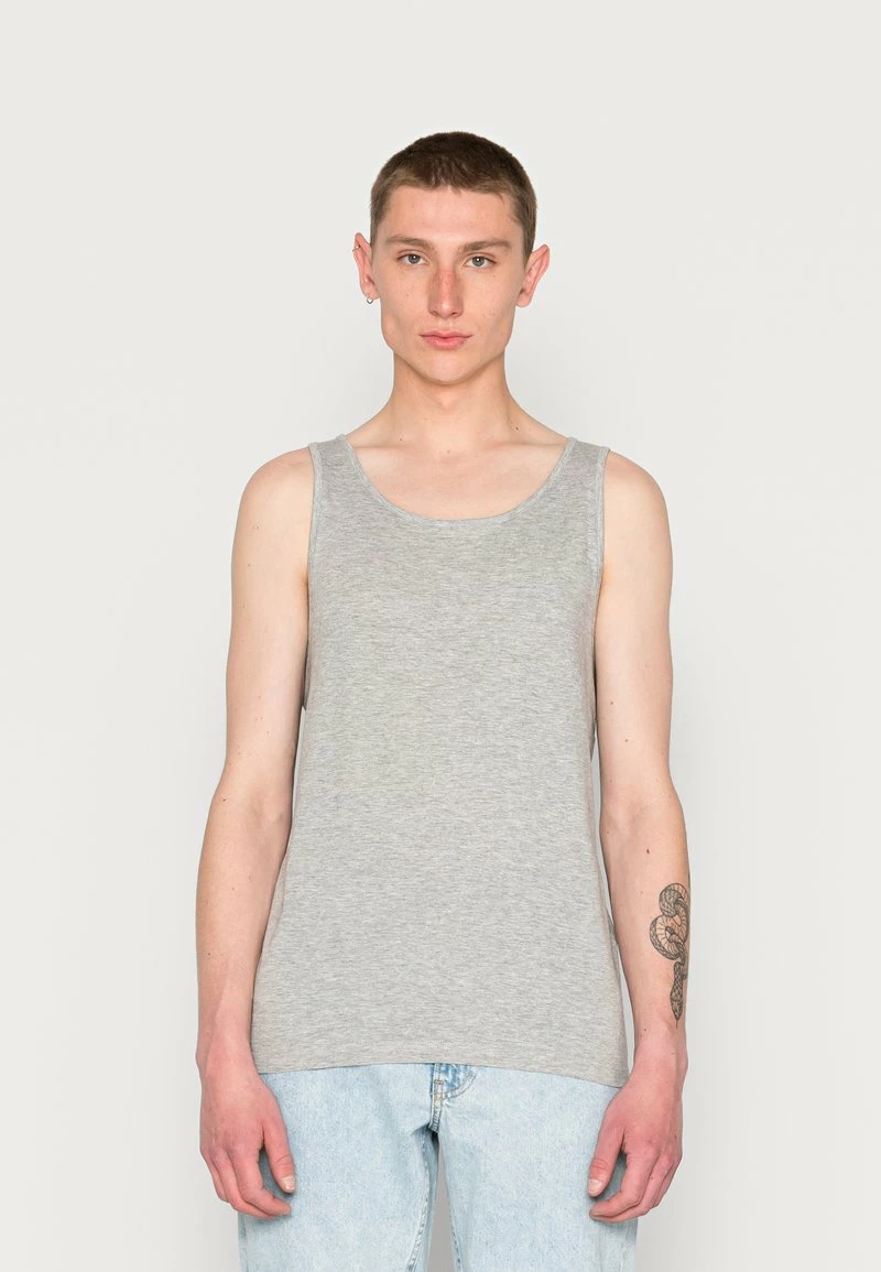 Only & Sons Herren ONSGIL SUMMER TANK - Top - Light Grey Melange 1 Only & Sons Herren ONSGIL SUMMER TANK - Top - Light Grey Melange