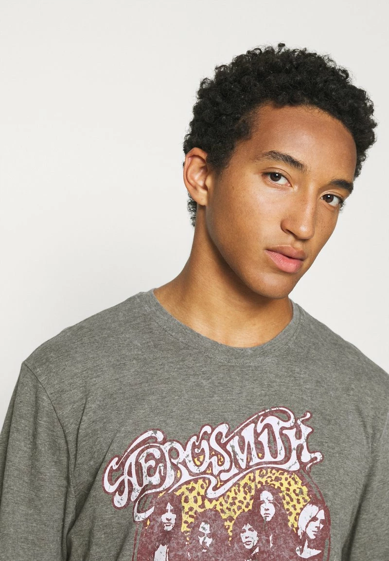 Only & Sons Herren ONSAEROSMITH LIFE - T-Shirt Print - Medium Grey Melange 4 Only & Sons Herren ONSAEROSMITH LIFE - T-Shirt Print - Medium Grey Melange – Bild 4