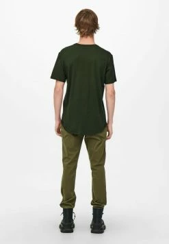 Only & Sons Herren KURZARM ONSMATT - T-Shirt Basic - Khaki -Only & Sons Geschäft 3bd2644ed07a45afa1110cdf80bc5061