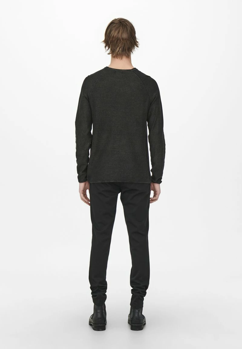 Only & Sons ONSDEXTOR RAGLAN - Strickpullover - Black | Herren 2 Only & Sons ONSDEXTOR RAGLAN - Strickpullover - Black | Herren – Bild 2