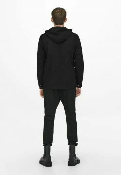 Only & Sons Herren Leichte Jacke - Black 7 Only & Sons Herren Leichte Jacke - Black -Only & Sons Geschäft 3c0f7d32812640dfb7871ff6d45912cb