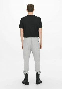 Only & Sons Herren Jogginghose - Light Grey Melange -Only & Sons Geschäft 3c144f0ff993461b9bb2936dc9645aa0